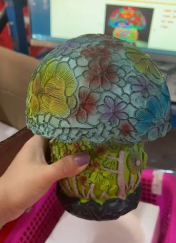 Magic Color Mushroom Lamp — Enchanted Glow Cottagecore Night Light (Multiple Sizes)