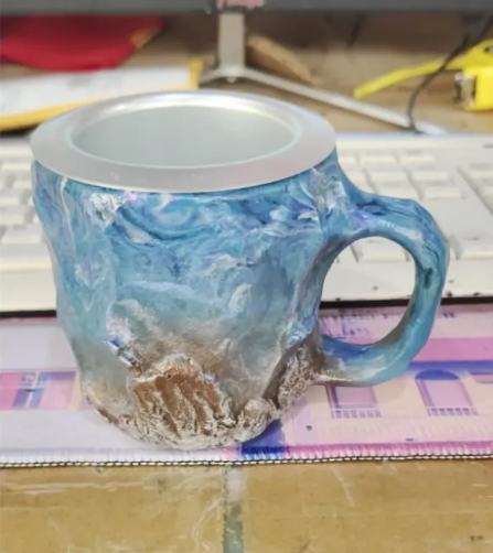 Elegant Crystal Coffee Mug — Luxury Glass Cup for Tea & Coffee Lovers