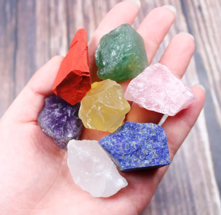 Crystal Healing Stone — Polished Gemstone for Energy Work & Spiritual Décor