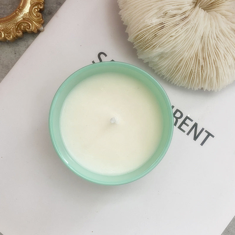 Enchanted Crystal Flower Shaped Soy Wax Candle Gift Set