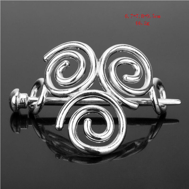 Vintage Viking Metal Hairpin — Norse Style Hair Stick for Braids & Updos
