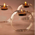 Crystal Lamp & Glass Candle Holder Set — Enchanted Glow Duo