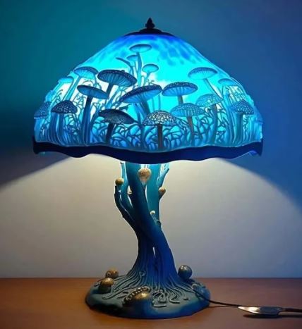 Magic Color Mushroom Lamp — Enchanted Glow Cottagecore Night Light (Multiple Sizes)