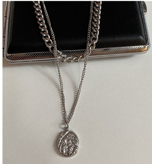 Mystic Ocean Retro Gold Coin Pendant Necklace — Hip Hop Style Chain