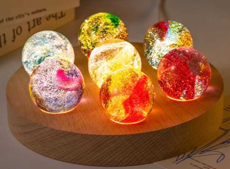 Luminous Crystal Ball — Enchanted Light‑Up Sphere for Mystical Home Décor