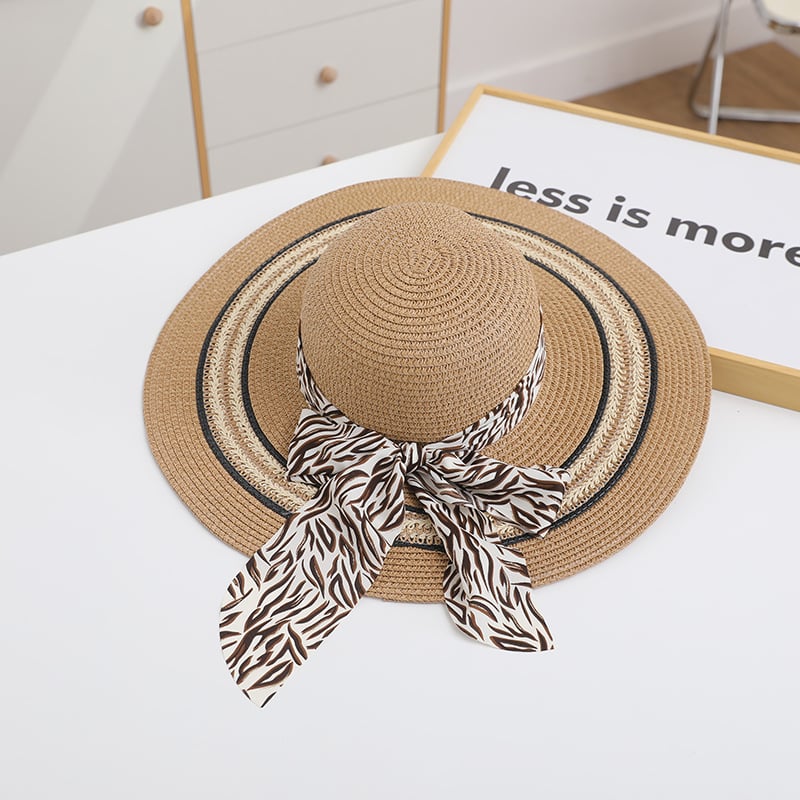 Trendy Foldable Beach Hat for Women — Stylish Summer Sun Hat