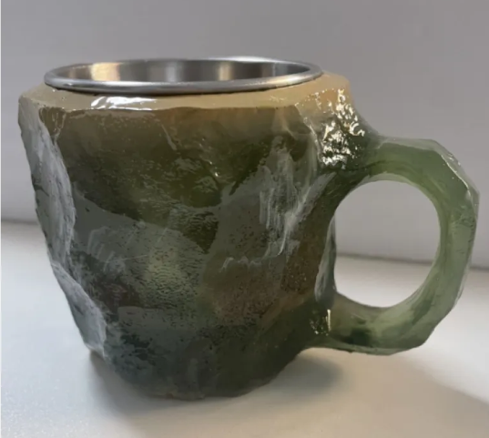 Elegant Crystal Coffee Mug — Luxury Glass Cup for Tea & Coffee Lovers