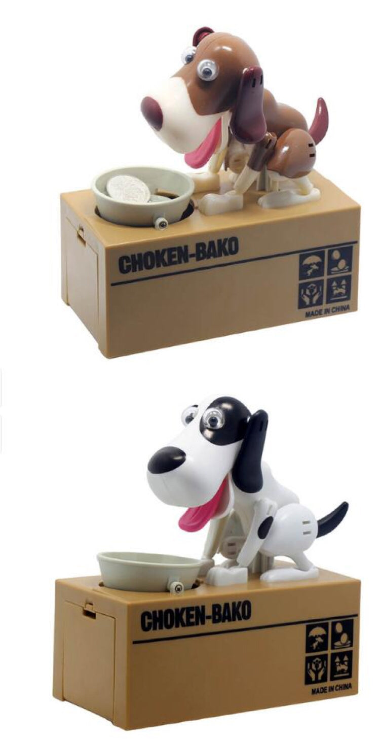 Money Dog Piggy Bank — Cute Coin Savings Jar