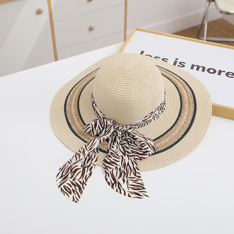 Trendy Foldable Beach Hat for Women — Stylish Summer Sun Hat