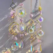 Crystal Moon & Sun Prism Suncatcher — Light‑Catching Hanging Ornament for Home DécorCrystal Moon & Sun Prism Suncatcher — Light‑Catching Hanging Ornament for Home Décor