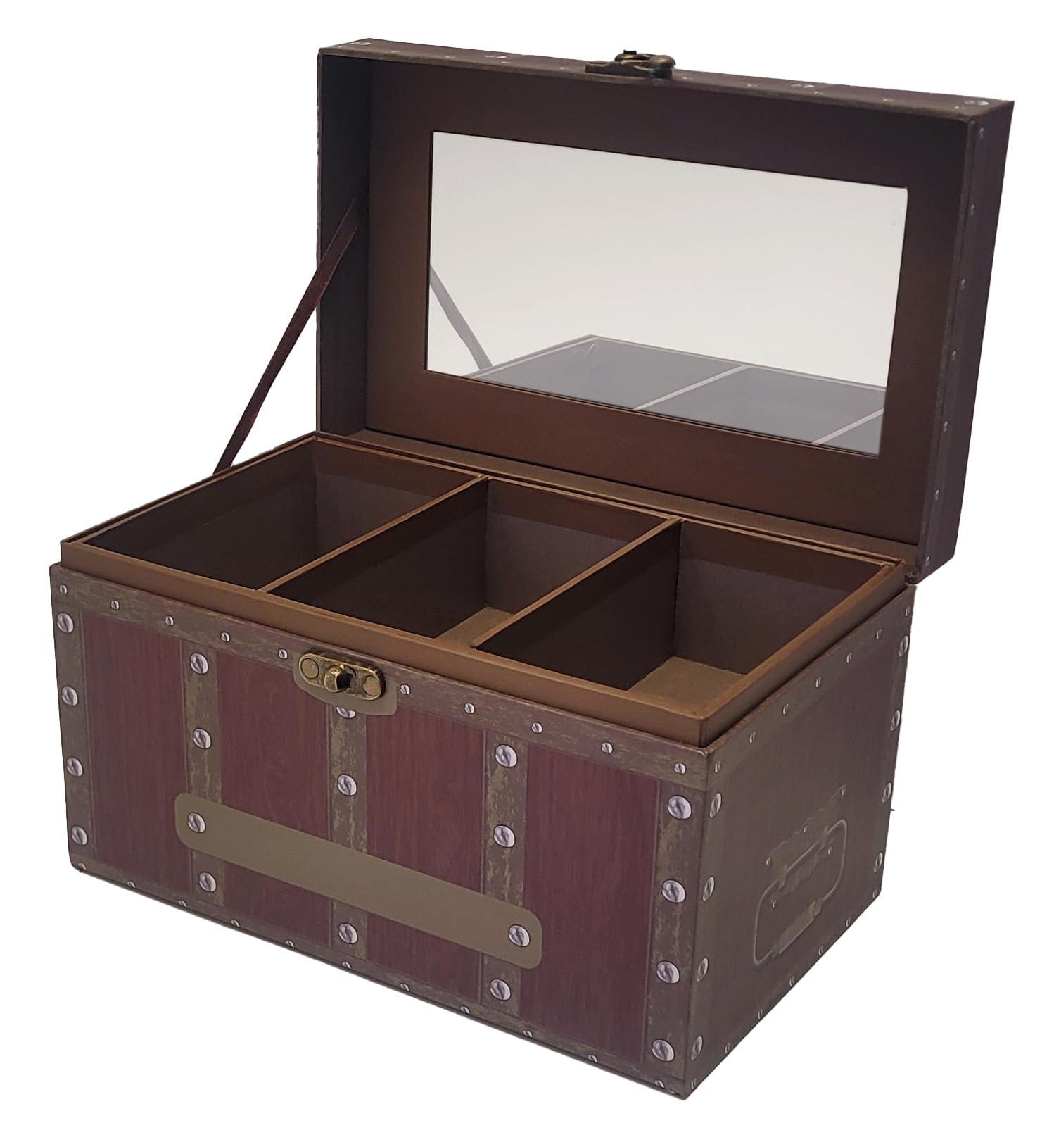 Pirate Treasure Box Chest – Desktop Storage for Rocks, Prizes & Trinkets