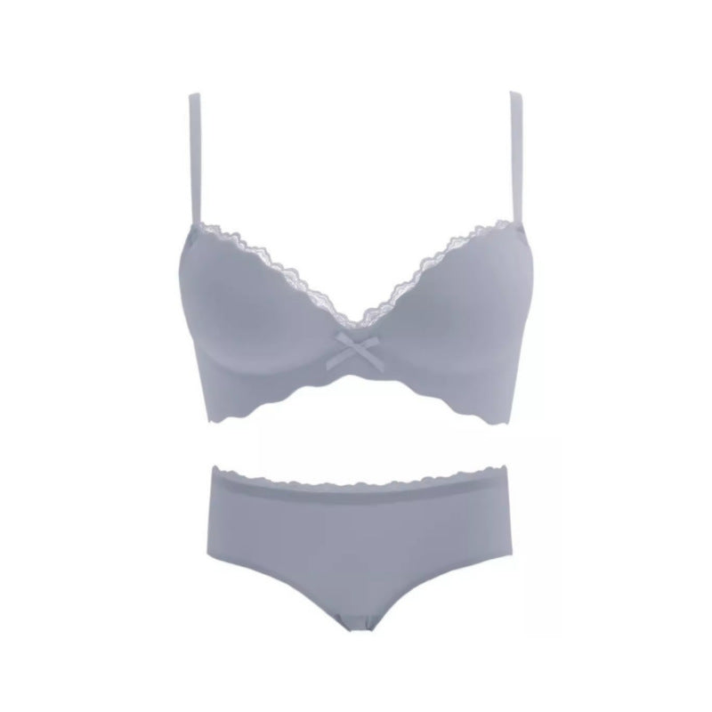 Seamless Push-Up Wireless Bra Set— Comfortable Everyday Support for Small Bust