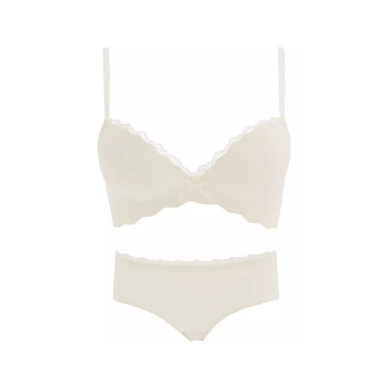 Seamless Push-Up Wireless Bra Set— Comfortable Everyday Support for Small Bust