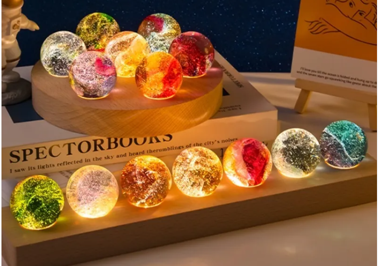 Luminous Crystal Ball — Enchanted Light‑Up Sphere for Mystical Home Décor