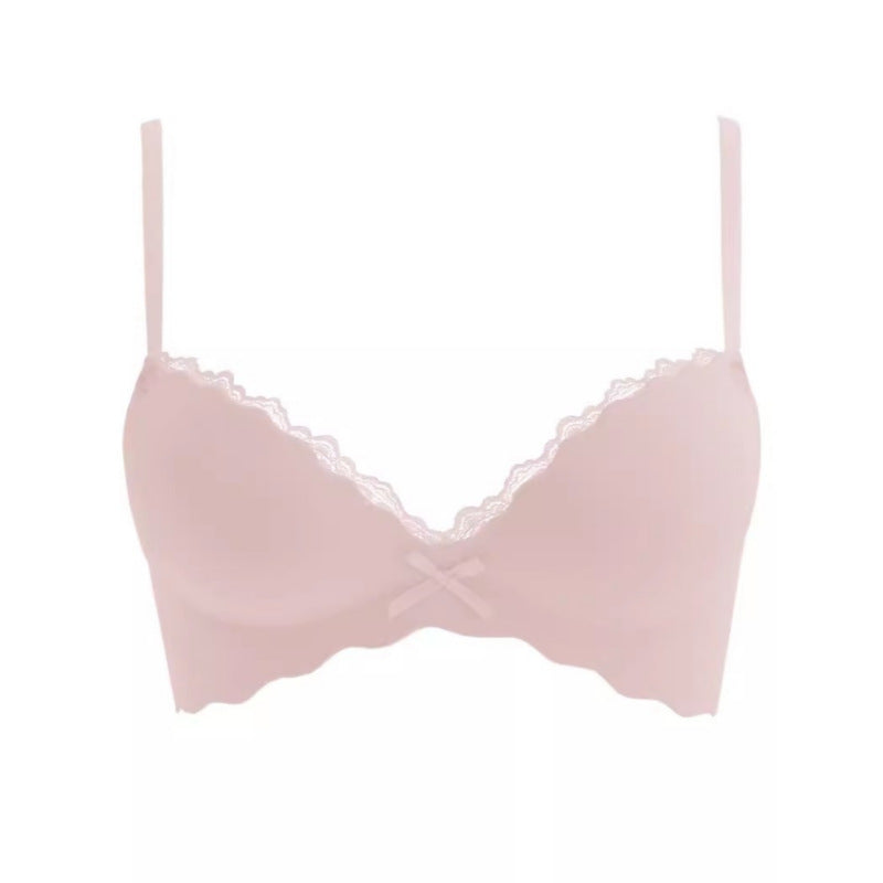Seamless Push-Up Wireless Bra Set— Comfortable Everyday Support for Small Bust