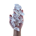 1 LB Natural Rough Quartz Crystal Points — Raw Shards for Healing, Energy Work & Witchcraft