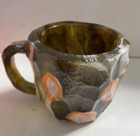 Elegant Crystal Coffee Mug — Luxury Glass Cup for Tea & Coffee Lovers
