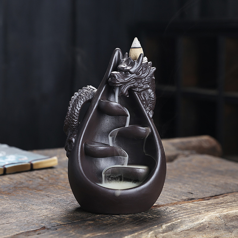 Dragon Incense Burner — Mystical Aromatherapy Sculpture