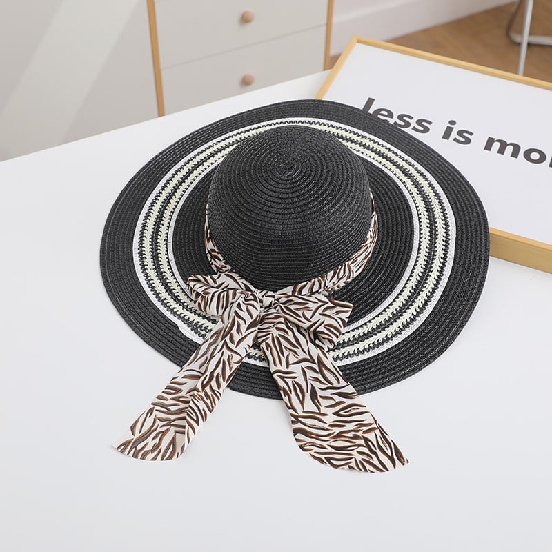 Trendy Foldable Beach Hat for Women — Stylish Summer Sun Hat