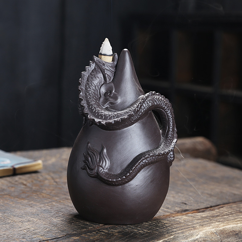 Dragon Incense Burner — Mystical Aromatherapy Sculpture