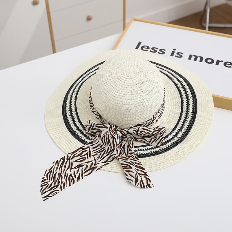 Trendy Foldable Beach Hat for Women — Stylish Summer Sun Hat