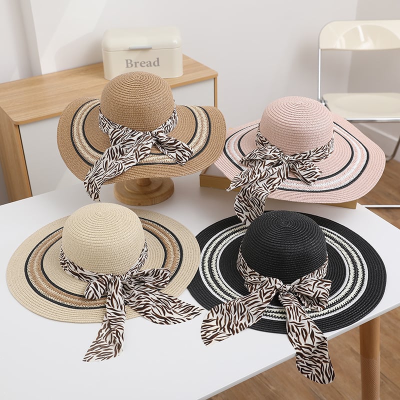 Trendy Foldable Beach Hat for Women — Stylish Summer Sun Hat