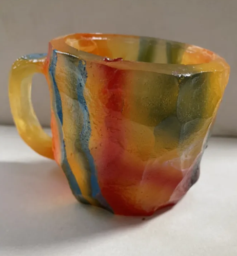 Elegant Crystal Coffee Mug — Luxury Glass Cup for Tea & Coffee Lovers