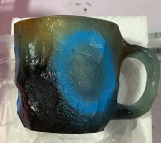 Elegant Crystal Coffee Mug — Luxury Glass Cup for Tea & Coffee Lovers