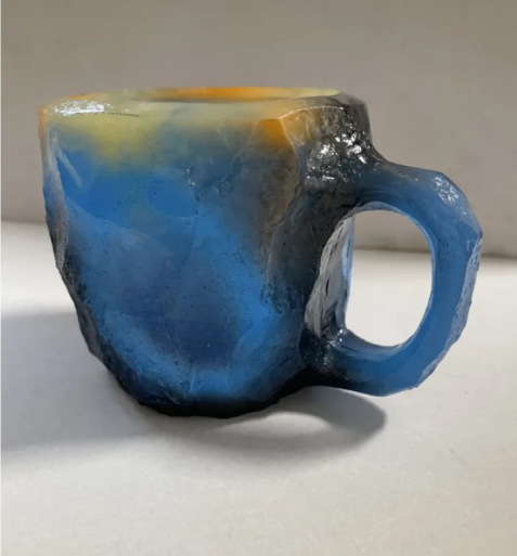 Elegant Crystal Coffee Mug — Luxury Glass Cup for Tea & Coffee Lovers
