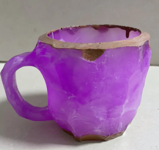 Elegant Crystal Coffee Mug — Luxury Glass Cup for Tea & Coffee Lovers