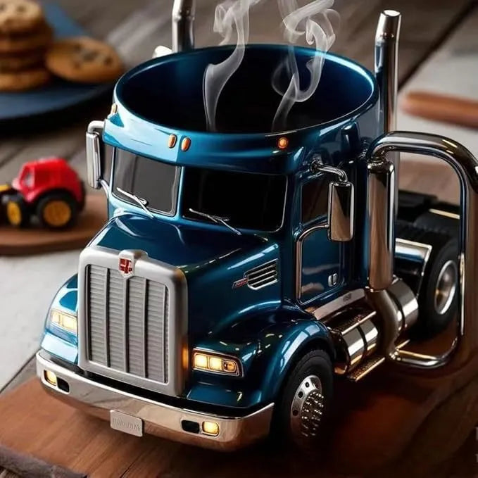 Big Rig Coffee Mug – Heavy‑Duty 3D Truck Cup