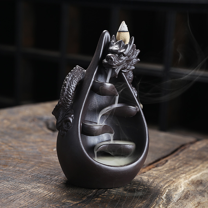 Dragon Incense Burner — Mystical Aromatherapy Sculpture
