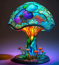 Magic Color Mushroom Lamp — Enchanted Glow Cottagecore Night Light (Multiple Sizes)