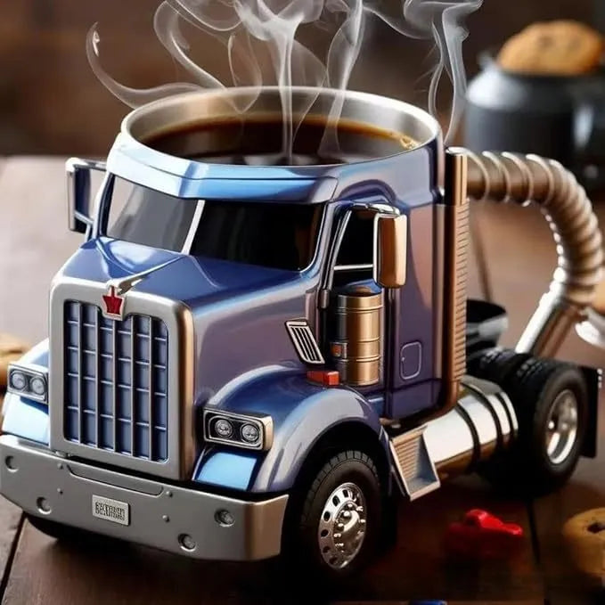 Big Rig Coffee Mug – Heavy‑Duty 3D Truck Cup